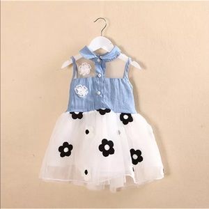 Precious girls dress in pink or blue